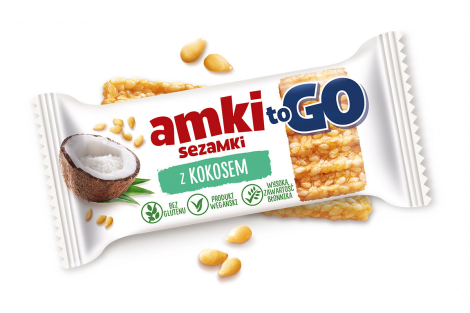 Sezamki Amki TO GO  z kokosem 22,5g