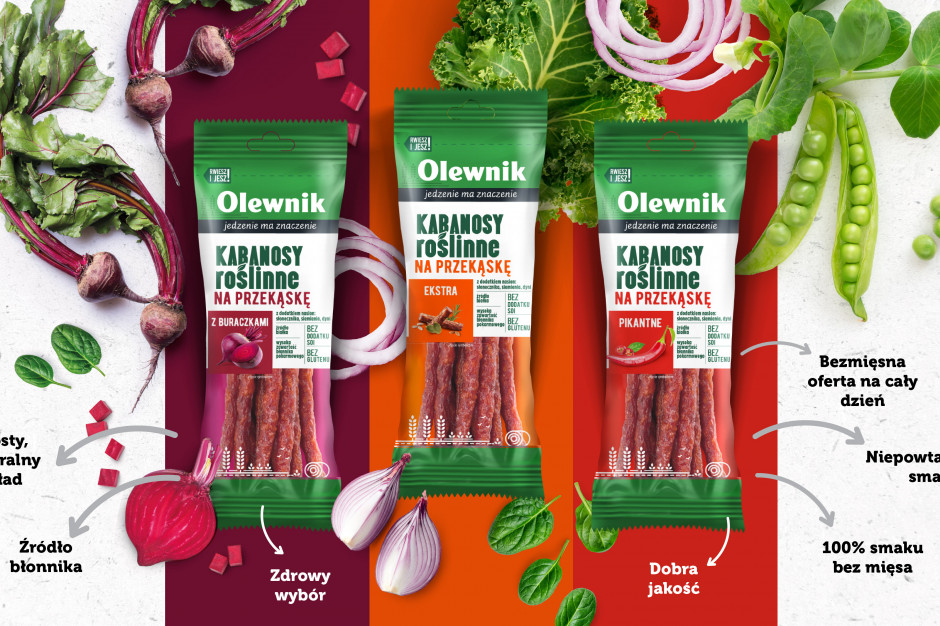 Kabanosy roślinne w trzech wariantach