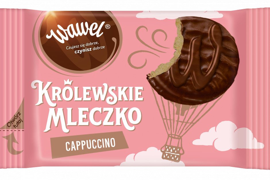 Królewskie Mleczko Cappuccino Królewskie Mleczko Cappuccino – nowy smak od marki Wawel