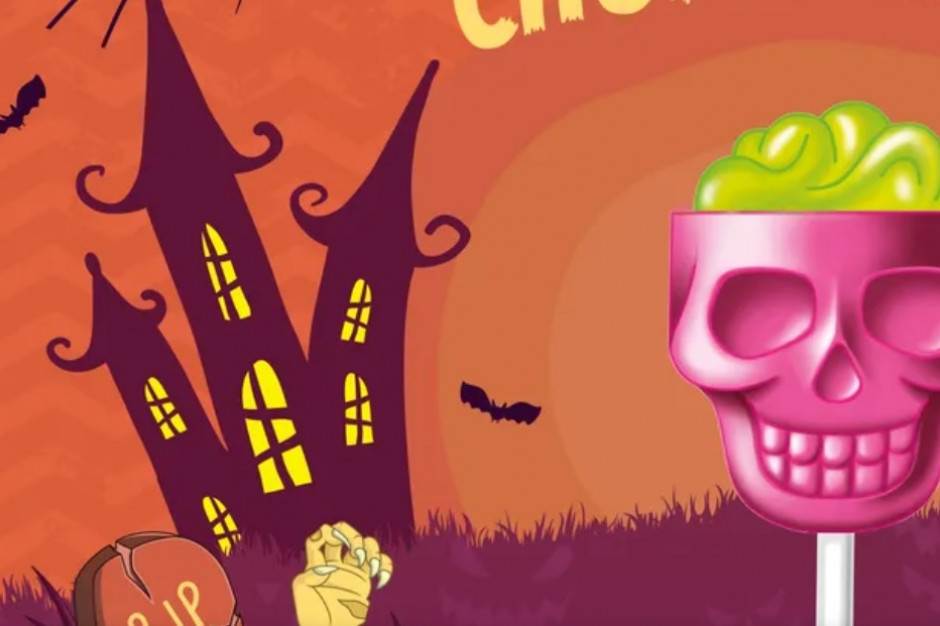 Lizak 3D w kształcie Czaszki od kilku lat jest głównym bohaterem działań marketingowych marki w związku z Halloween/ fot. mat. pras. Halloween FUN z Chupa Chups