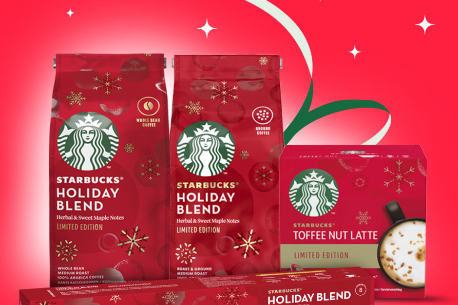 Nestle z pierwszą świąteczną edycją kaw Starbucks