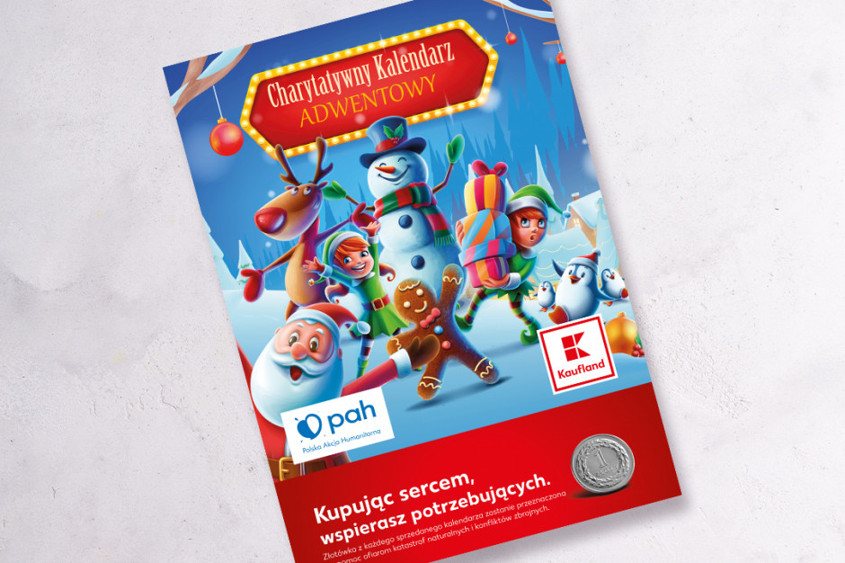 Kaufland sprzedaje Charytatywny Kalendarz Adwentowy, fot. materiały prasowe Kaufland sprzedaje Charytatywny Kalendarz Adwentowy