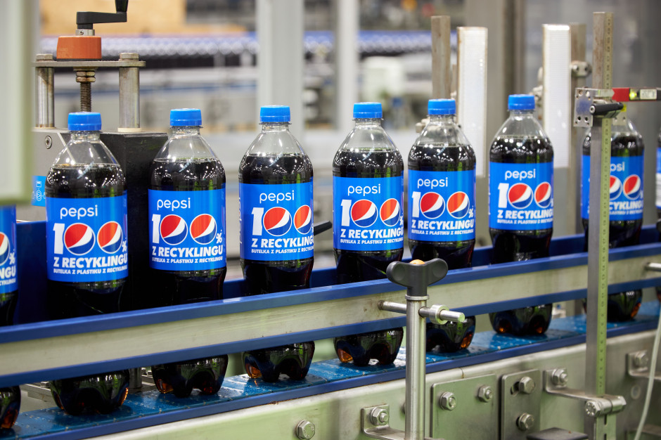 Pepsi pierwszą tak dużą marką napojów gazowanych dostępną w butelkach rPET