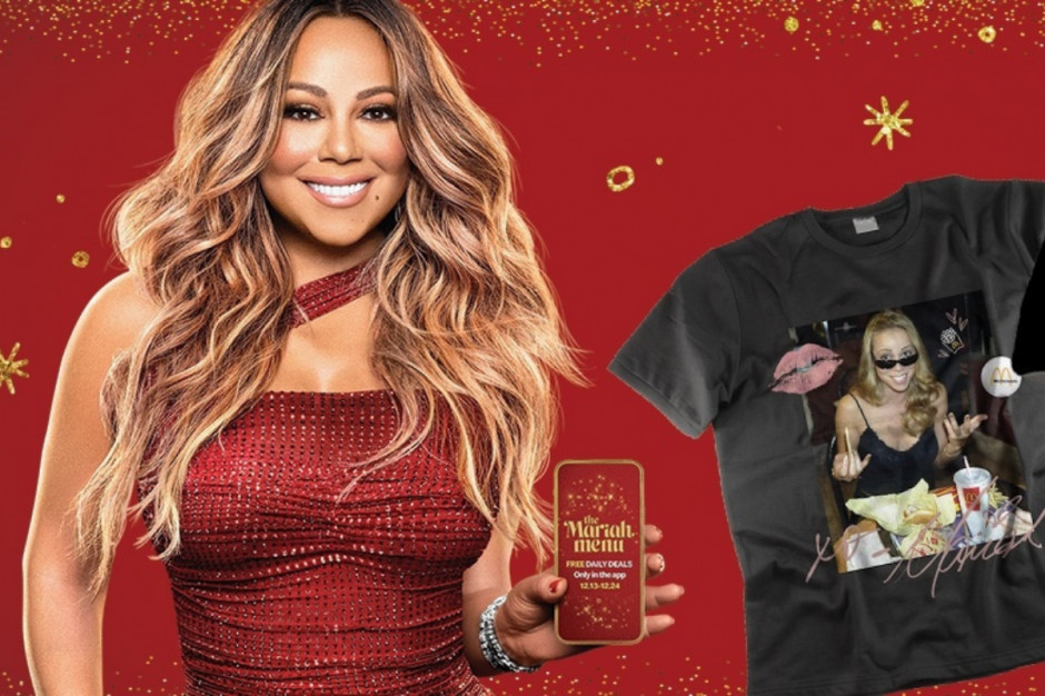 All I want for Christmas... Spotu McDonald’s z Mariah Carey (wideo)