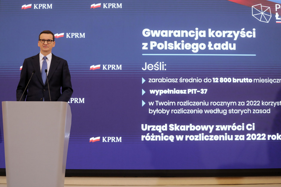 Resort finansów i premier odpowiedzialni za chaotyczne wdrożenie Polskiego Ładu