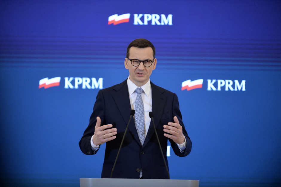 Morawiecki wzywa KE, by zablokowała handel z Rosją