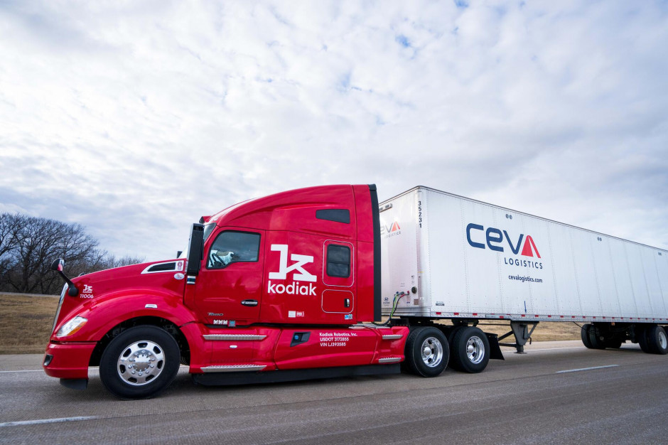 CEVA Logistics wykorzystuje autonomiczne samochody ciężarowe