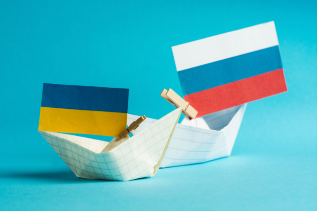Prawie wsztsrkie ukraińskie porty są zablokowane
