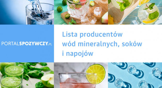 Lista największych producentów wód mineralnych, soków i napojów