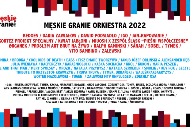Męskie Granie 2022. Bilety za BLIK