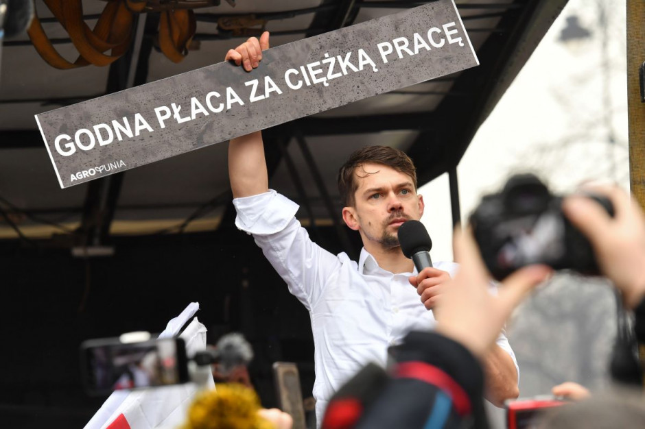 Lider AgroUnii: Gdyby plany rządu weszły w życie, połowa Polski chodziłaby głodna