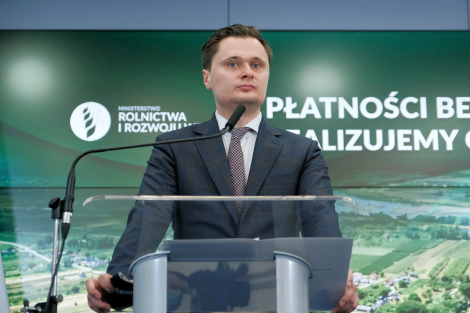 Wiceminister: Zielony Ład ma na celu ograniczenie produkcji żywności w Polsce