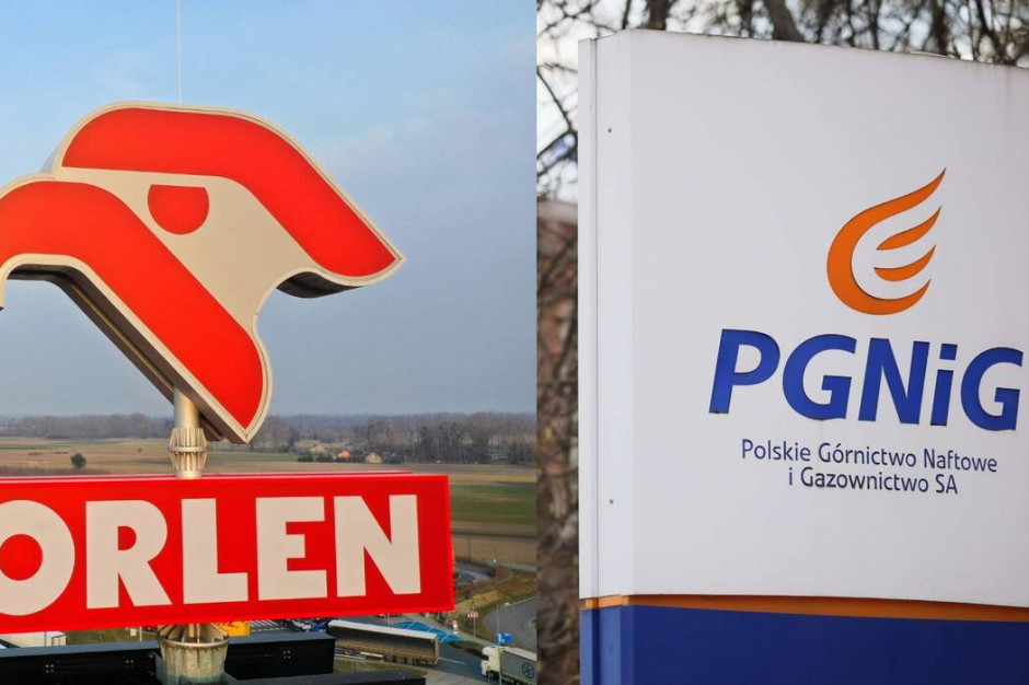 Orlen i PGNiG łaczą się/ fot. PAP PKN Orlen i PGNiG podpisały plan połączenia spółek. Kiedy się połączą?