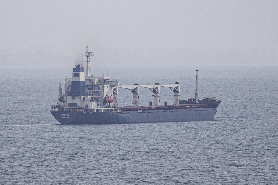 Turcja: zakończono inspekcję statku przewożącego ukraińską kukurydzę