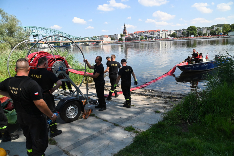 Wielkopolskie: Śnięte ryby w rzece Wełna; starosta obornicki wydał komunikat dla mieszkańców. fot. PAP Śnięte ryby w kolejnej polskiej rzece. Władze apelują do mieszkańców