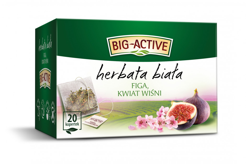 Big Active wprowadza nowy smak herbat białych