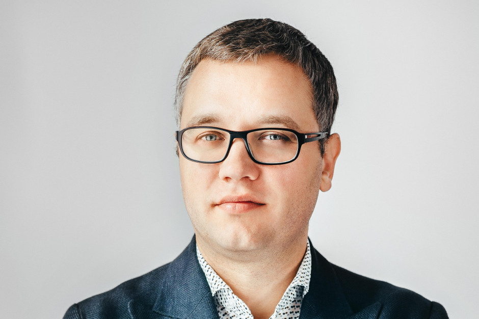Andrij Żuk, prezes zarządu ukraińskiej firmy dystrybucyjnej UPD (Ukrainian Product Distribution) fot. mat. pras. Ukraińscy producenci słodyczy chcą wejść do polskich sieci.