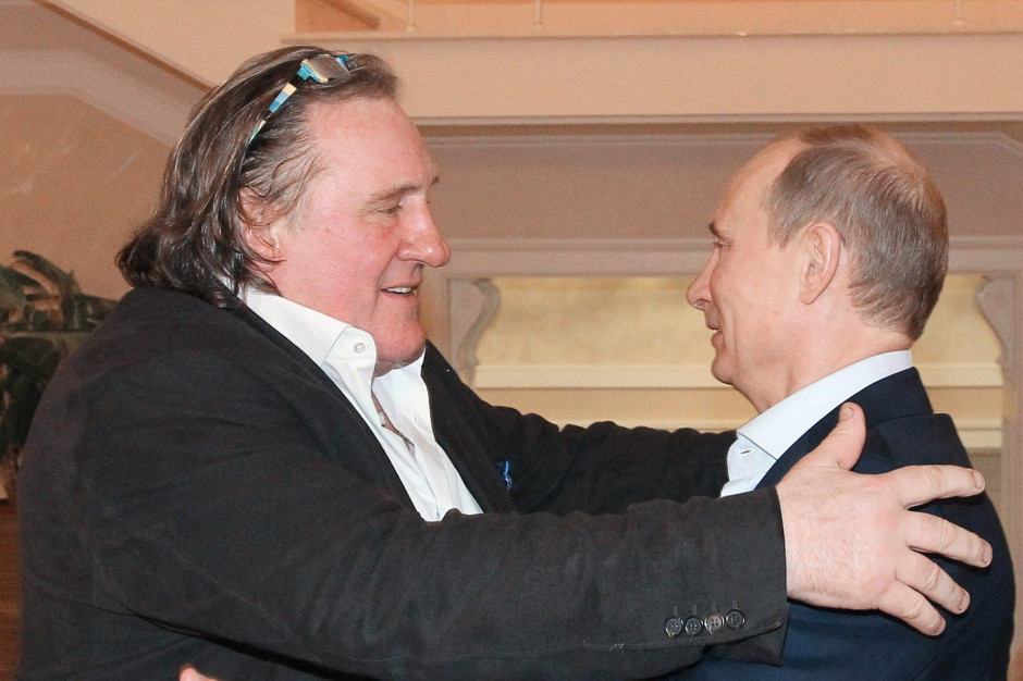 Gerard Depardieu zamyka biznes w Rosji. Jego wódka zniknęła ze sklepów
