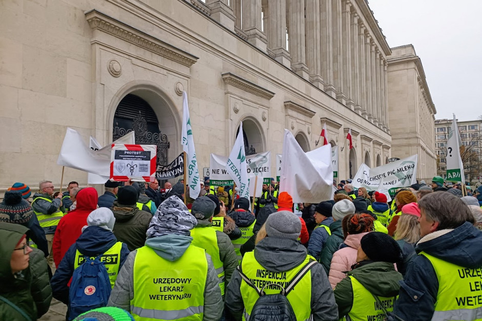 Lekarze weterynarii rozpoczęli protest. Mają 5 postulatów. fot. mat. pras. Lekarze weterynarii rozpoczęli protest. Mają 5 postulatów
