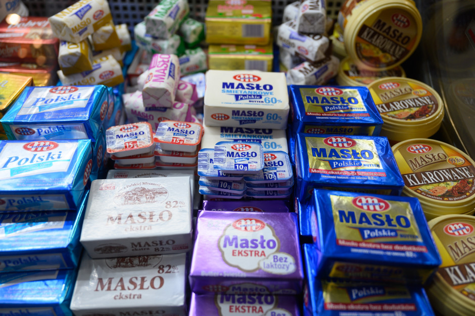 W jednym z krakowskich sklepów w ciągu miesiąca zniknęło 60 kostek masła
