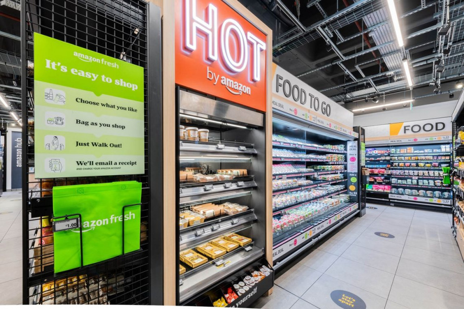 Amazon wstrzymuje ekspansję supermarketów Amazon Fresh i Amazon Go