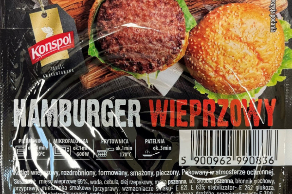 Niebezpieczna bakteria w hamburgerach. Produkt jest wycofywany ze sklepów