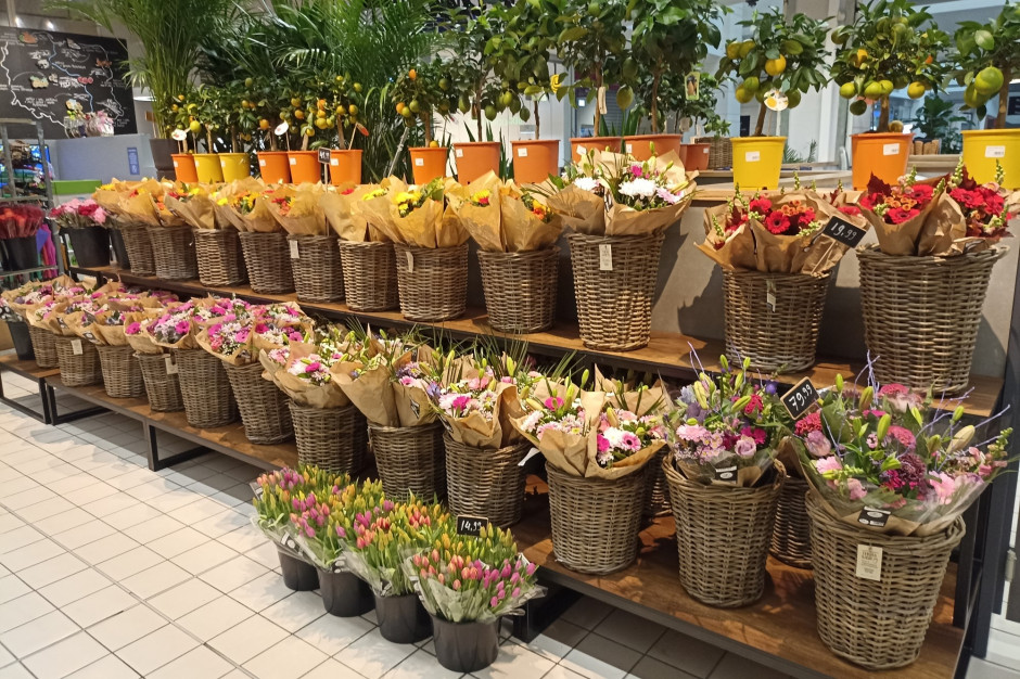 Kwiaciarnia w Carrefourze? Sieć uruchamia nowy koncept