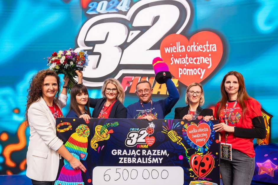 6,5 miliona zł od Biedronki i jej klientów na wsparcie 32. Finału WOŚP