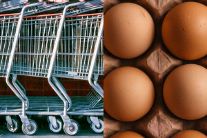 Discount stores sell eggs at well below cost.  The industry calls for common sense