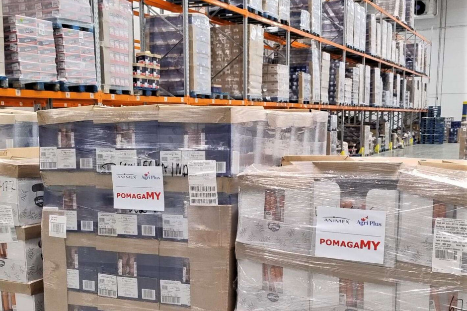 Animex pomaga powodzianom. Firma przekazała 20 ton produktów