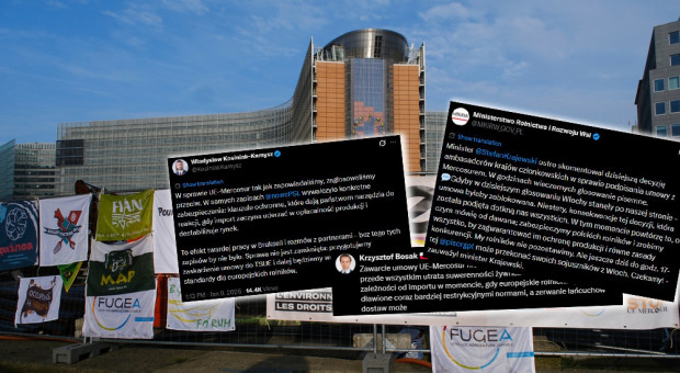 Zapadła decyzja ws. umowy z Mercosur. Fala komentarzy branży i polityków