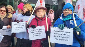 Protest pracowników Carrefoura. "Mówimy stop wyzyskowi"