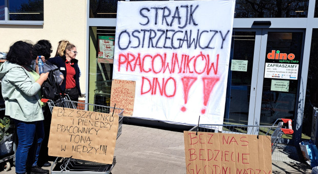 Strajk pracowników Dino. Co naprawdę się wydarzyło?