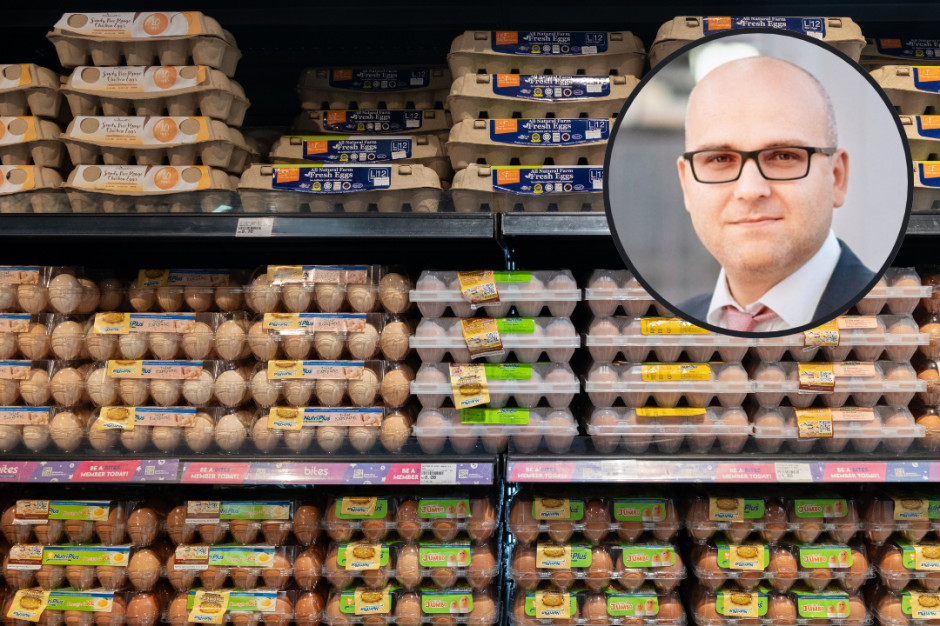 Jaja "trójki" wrócą do sklepów? Analityk: To nie trwała zmiana, choć sytuacja jest napięta