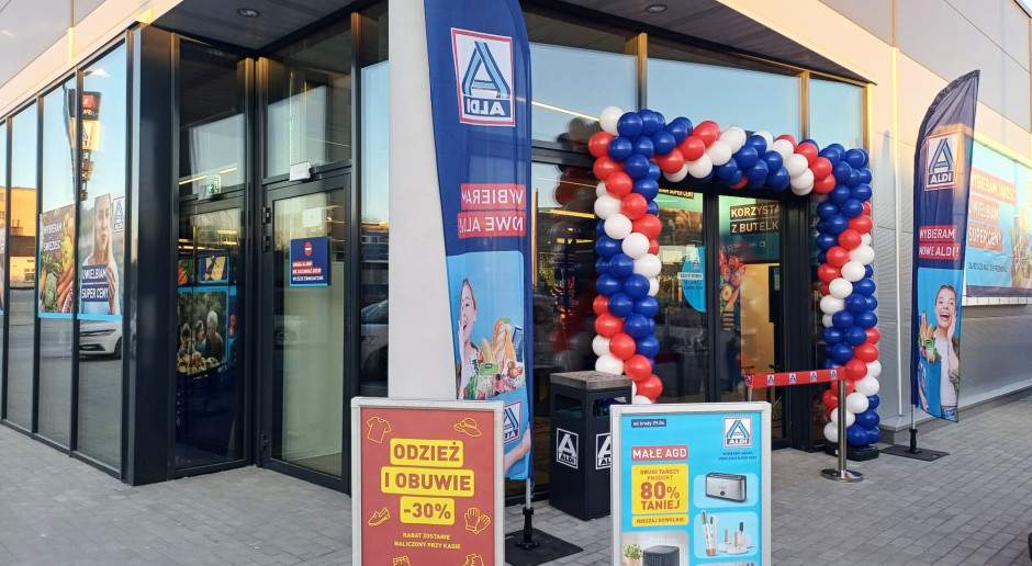 ALDI przyspiesza ekspansję. W trzy tygodnie sieć otworzyła sklepy w ...