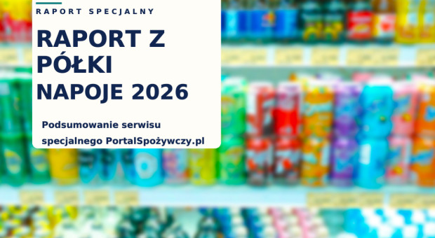 Rynek napojów ma nowych wygranych. Pobierz "Raport z półki - Napoje 2026"