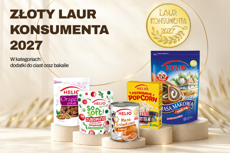 Helio 22 HELIO ponownie z dwoma Złotymi Laurami Konsumenta. Pierwsze miejsca w ...